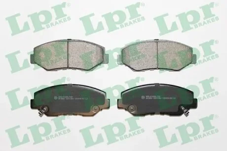 Колодки гальмівні дискові передні Honda Accord (VII,VIII) Civic X, CR-V (II,IV,V), Pilot (02-08) LPR 05P1364