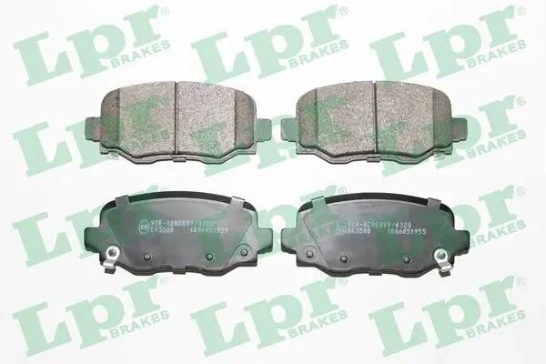Колодки гальмівні дискові задні Jeep Cherokee (13-) LPR 05P1955 (фото 1)