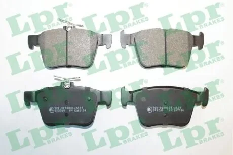 Колодки тормозные дисковые задние Audi A3 (13-20), Q3 (18-)/ Skoda Superb III/ V LPR 05P2104