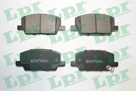 Колодки гальмівні дискові передні Opel Insignia B, Mokka (12-) LPR 05P2115