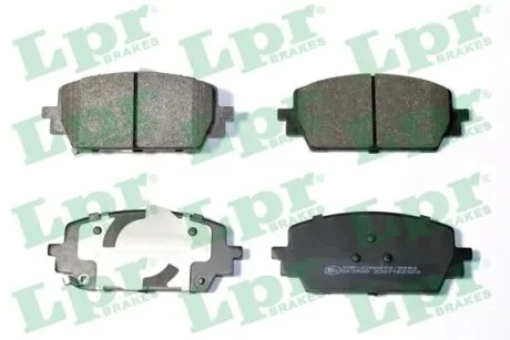 Колодки тормозные дисковые передние Hyundai Santa Fe IV/ Kia Sorento IV (LPR 05P2323