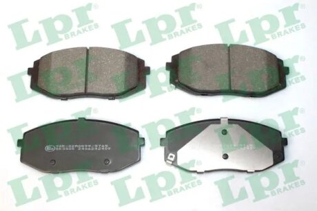 Колодки гальмівні дискові передні Hyundai Staria (21-) LPR 05P2409