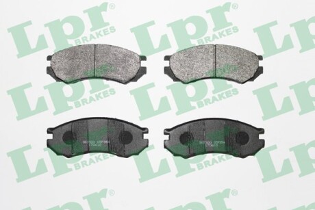 Комплект гальмівних колодок з 4 шт. дисків LPR 05P354
