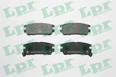 Комплект гальмівних колодок з 4 шт. дисків LPR 05P518
