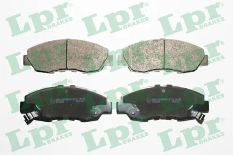 Гальмівні колодки, дискове гальмо (набір) LPR 05P566