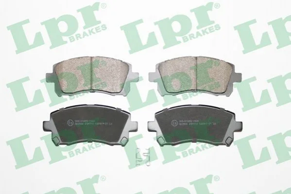 Комплект гальмівних колодок з 4 шт. дисків LPR 05P713 (фото 1)
