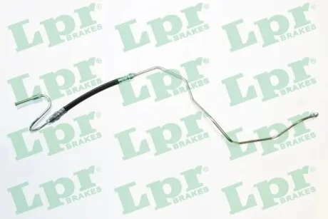 Шланг гальмівний LPR 6T49024