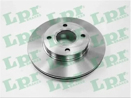 Диск тормозной передний (кратно 2) Ford Fiesta (IV,V), Fusion (02-12) (D=258mm) LPR F1621V