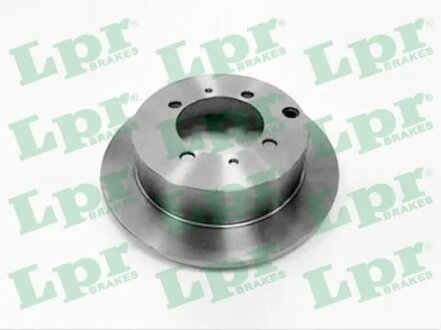 Диск гальмівний задній (кратно 2) Mitsubishi Galant (VII,VIII), Lancer (03-) (D=262mm) LPR M1617P