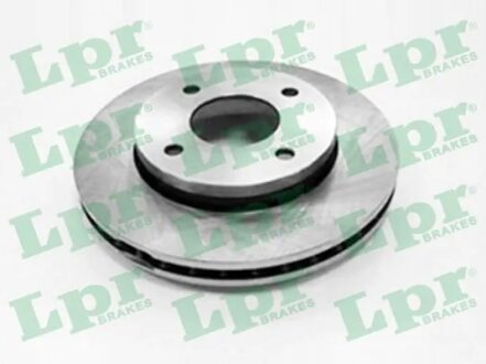 Диск гальмівний передній (кратно 2) Mitsubishi Colt VI/ Smart Forfour (04-06) (D=256mm) LPR M2026V