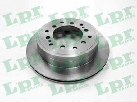Диск гальмівний задній (кратно 2) Toyota 4 Runner IV, Land Cruiser Prado (J12,J15) (D=312mm) LPR T2000V