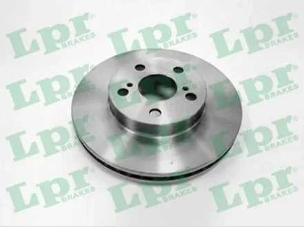Диск гальмівний передній (кратно 2) Lexus CT (11-)/ Toyota Prius (08-) (D=255mm) LPR T2062V