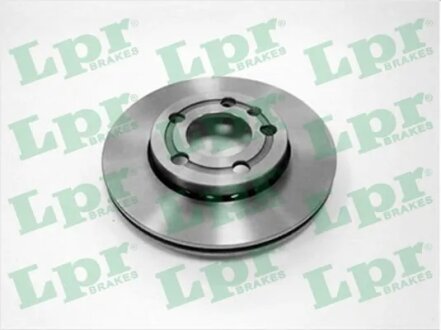 Диск гальмівний передній (кратно 2) Skoda Fabia (I,II)/ VW Polo IV (D=239mm) LPR V2007V