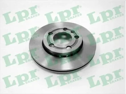Диск гальмівний передній (кратно 2) Skoda Fabia (I,II)/ VW Polo IV (D=239mm)  LPR V2007V