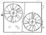 Э/вентиляторы с кожухом (2 вент.) Chevrolet Captiva/Opel Antara (06-) LUZAR LFK 0543 (фото 3)