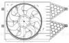 Электровентилятор охлаждения с кожухом для а/м VW Polo (10-)/(20-)Skoda Rapid (12-)/(20-) LUZAR LFK 1853 (фото 3)