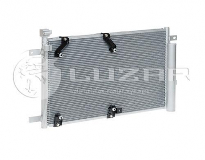 Радиатор кондиционера 2170 PANASONIС с ресивером LUZAR LRAC 01272 (фото 1)