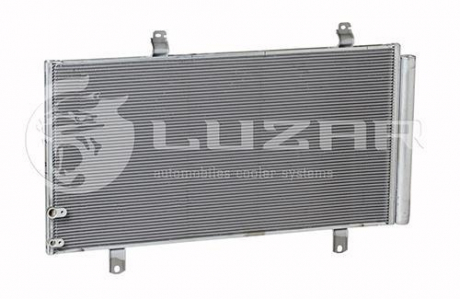 Радиатор кондиционера Camry 2.4/3.5 (07-) АКПП,МКПП с ресивером LUZAR LRAC 1910 (фото 1)