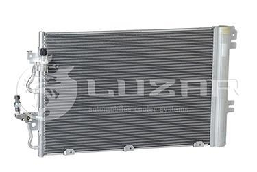 Радиатор кондиционера Astra H (04-) 1.6i/1.8i МКПП/АКПП LUZAR LRAC 2129
