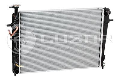 Радиатор охлаждения Sportage 2.0/2.7 (04-) АКПП (размер сердцевины 640*448*18) LUZAR LRc 0885 (фото 1)
