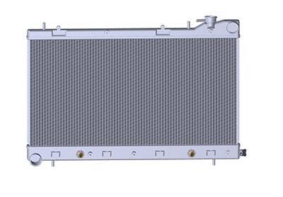 Радиатор охлаждения Forester S11 (02-) 2.0i / 2.5i (бачки из аллюминия) (с горловиной) LUZAR LRc 221SA (фото 1)