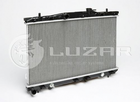 Радиатор охлаждения Elantra 1.6/1.8/2.0 (00-) АКПП (алюм) (25310-2D510) LUZAR LRc HUEl00251 (фото 1)
