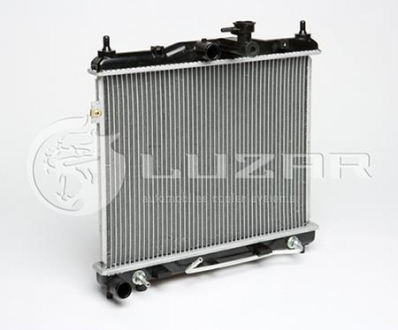 Радиатор охлаждения Getz 1.1/1.3/1.4/1.6 (02-) АКПП (алюм) LUZAR LRc HUGz02235