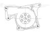Насос водяной Renault Duster (12-)/Megane III (09-) 1.5d [K9K] (LWP 0997) LUZAR LWP0997 (фото 4)