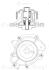 Насос водяной (+прокладка) для а/м Mercedes ML (W164) (05-)/S (W221) (05-) 3.0D (OM642) (8groove) LUZAR LWP 15323 (фото 4)