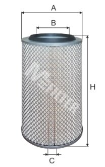Фільтр повітряний M-FILTER A844
