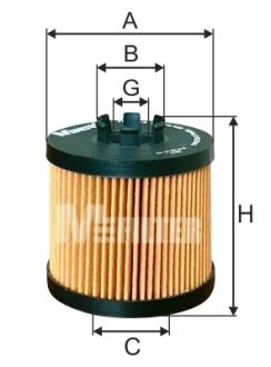 Оливний фільтр M-FILTER TE4016