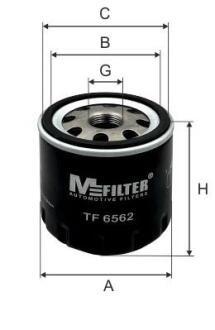 Фільтр оливний (К9К612) M-FILTER TF6562