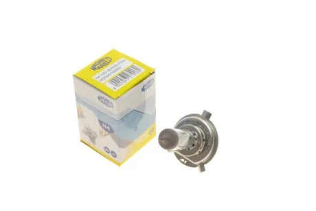 Лампа розжарювання H4 12V 60/55W P43t STANDART (вир-во Magneti Marelli) MAGNETI MARELLI 002555100000