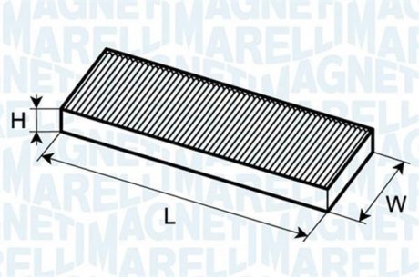 Фільтра салону MAGNETI MARELLI 350203062370