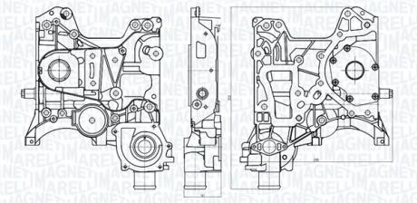 Масляний насос MAGNETI MARELLI 351516000048