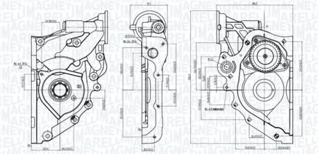 Масляний насос MAGNETI MARELLI 351516000080