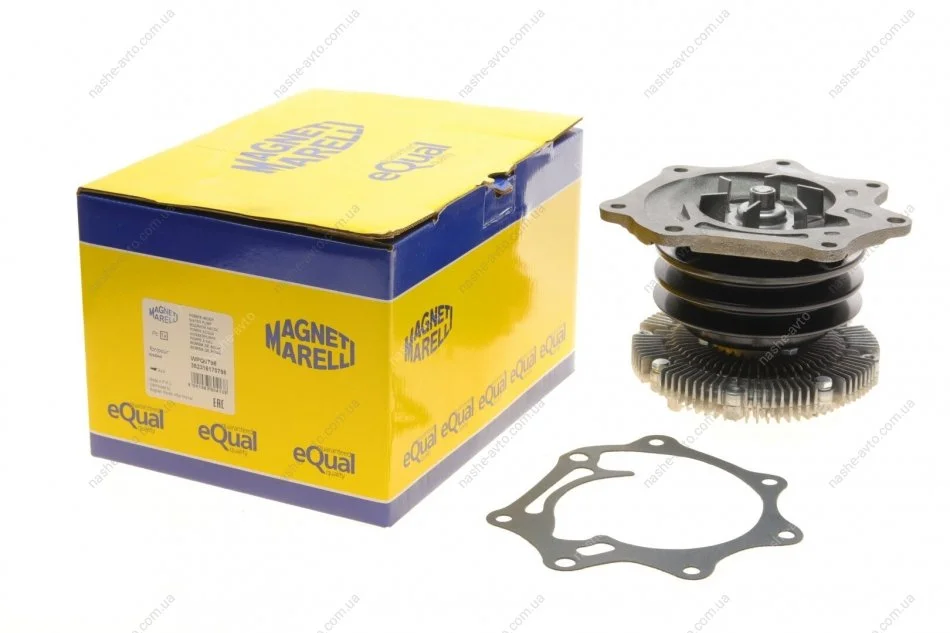 Водяний насос (Вир-во Magneti Marelli кор.код. WPQ0798) MAGNETI MARELLI 352316170798 (фото 1)