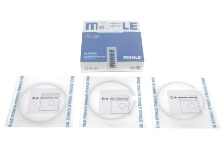 Кільця поршневі MAHLE / KNECHT 001 36 N0