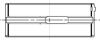 Підшипники ковзання корінні MAHLE / KNECHT 001 HL 21956 050 (фото 1)