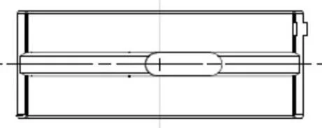 Вкладиші корінні HL 0.5 MB 1,8/2,1CDi OM651 SPUTTER 06- (4) SPUTTER (вир-во Mahle MAHLE / KNECHT 001 HL 21956 050