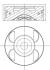 Поршень MAHLE / KNECHT 001 PI 00105 002 (фото 1)
