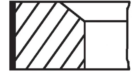 Комплект поршневих кілець MAHLE / KNECHT 001 RS 00111 0N1