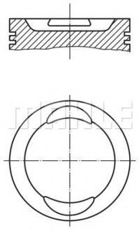 Поршень MAHLE / KNECHT 009 41 00 (фото 1)