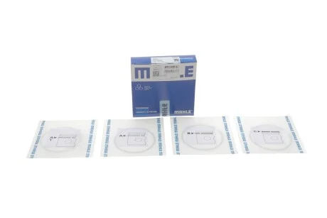 Кільця поршневі (виробн. Mahle) MAHLE / KNECHT 011 08 N0