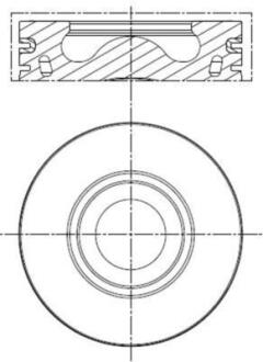 Поршень MAHLE / KNECHT 013 PI 00136 000