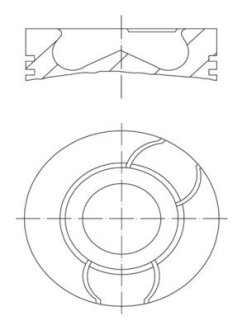 Поршень MAHLE / KNECHT 021PI00123001