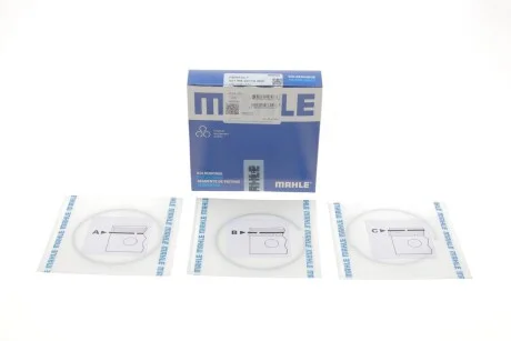 Кiльця поршневi OPEL/RENAULT 84.0 (2.5/2/2) M9R740/M9R780 (вир-во Mahle) MAHLE / KNECHT 021 RS 00113 0N0