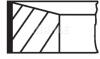 Комплект поршневих кілець MAHLE / KNECHT 021RS001150N2 (фото 1)