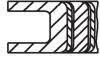 Кільця поршневі MAHLE / KNECHT 021 RS 00119 0N0 (фото 1)