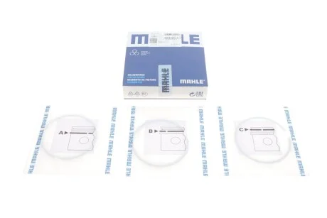 Кільця поршневі MAHLE / KNECHT 022 01 N0